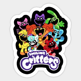 Catnap friends catnap smiling critters poppy playtime catnap Sticker